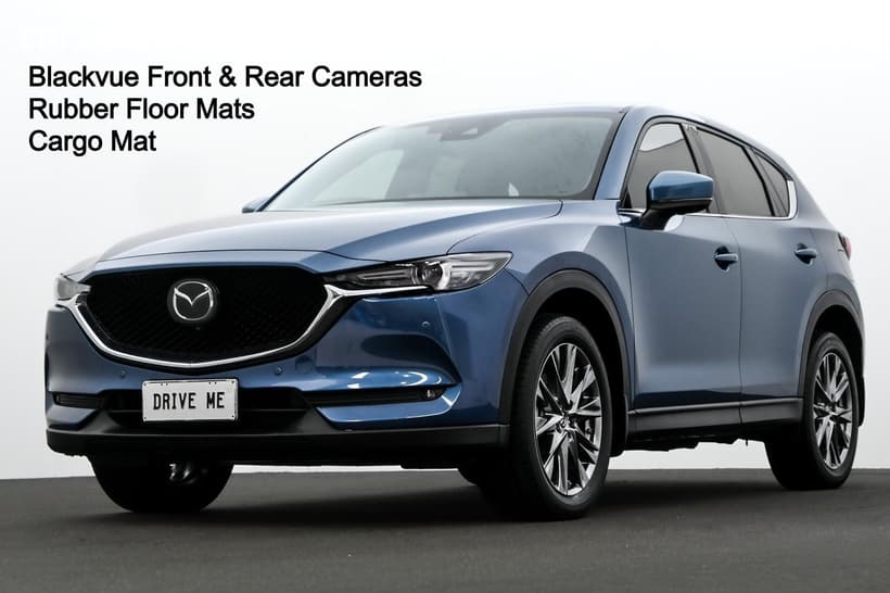 Blue 2021 Mazda CX-5 Wagon Akera (Awd)