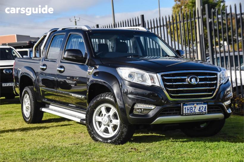 Black 2020 Great Wall Steed Dual Cab Utility (4X2)
