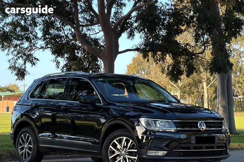 Black 2017 Volkswagen Tiguan Wagon 132 Tsi Comfortline