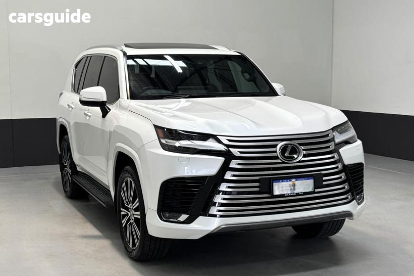 White 2024 Lexus LX500D Wagon