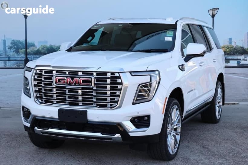 White 2025 Gmc Yukon Wagon Denali