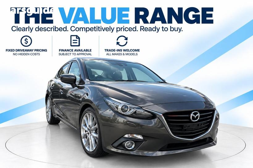 Silver 2014 Mazda 3 Sedan Sp25 Gt
