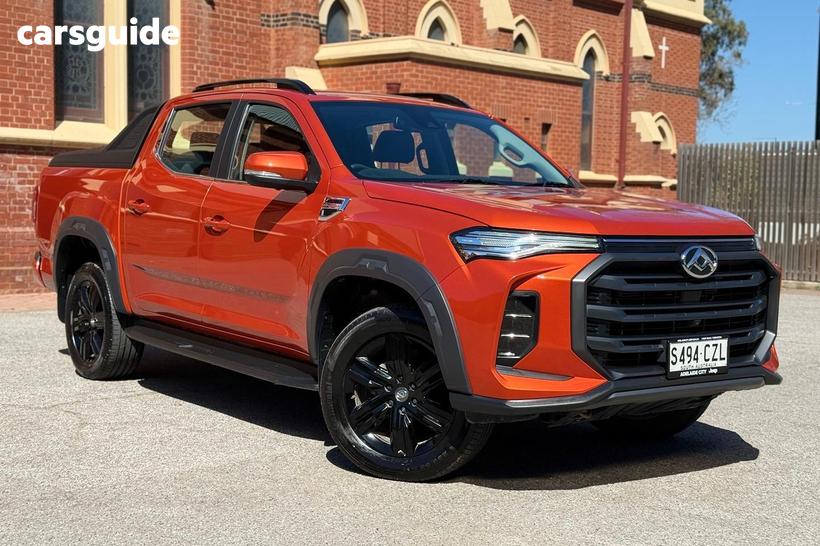 Orange 2023 LDV T60 Double Cab Utility Max Luxe (4X4)