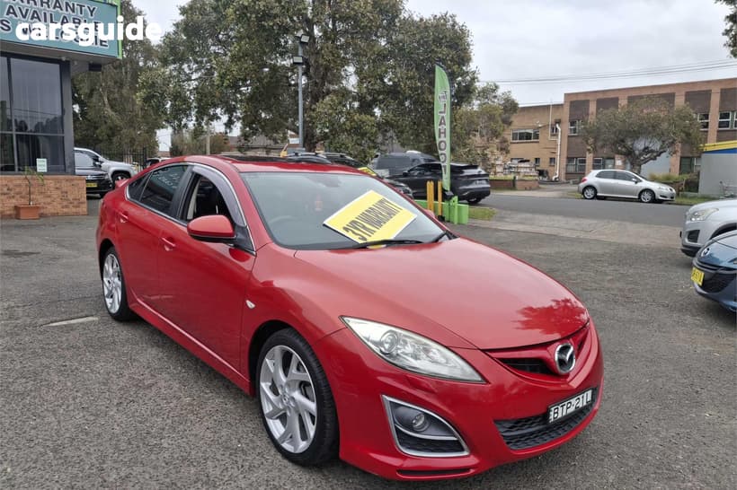 Red 2010 Mazda 6 Hatchback Luxury Sports