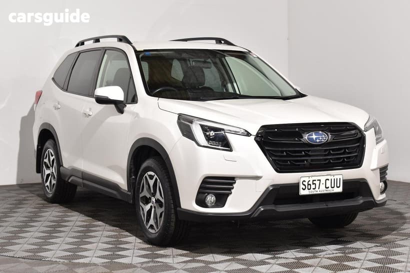 White 2021 Subaru Forester Wagon 2.5I (Awd)