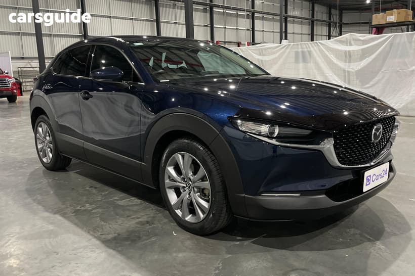 Blue 2021 Mazda CX-30 Wagon G20 Touring (Fwd)