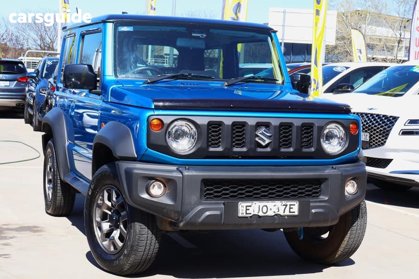 Blue 2022 Suzuki Jimny Wagon Glx