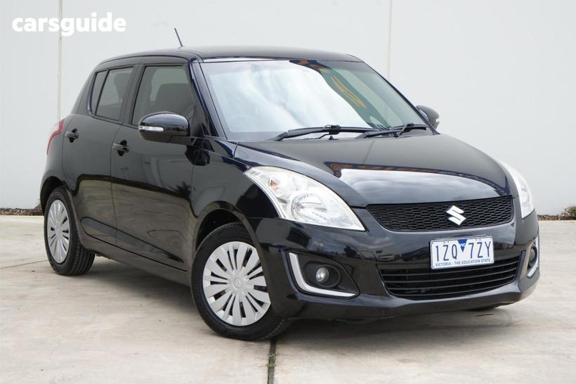 Black 2015 Suzuki Swift Hatchback Gl Navigator