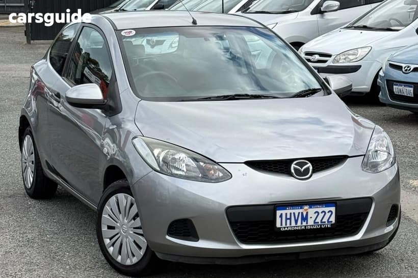 Silver 2009 Mazda 2 Hatchback Neo