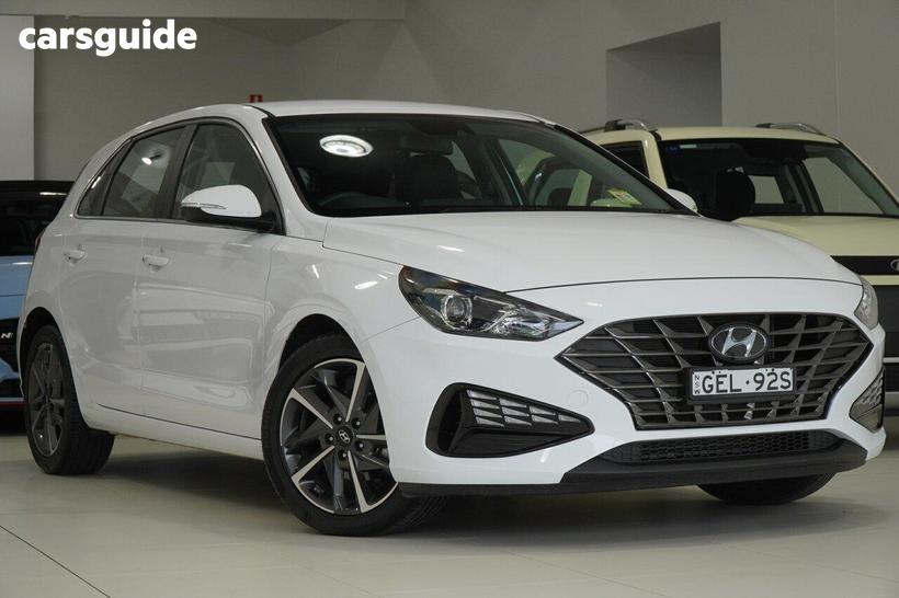 White 2022 Hyundai I30 Hatchback Elite