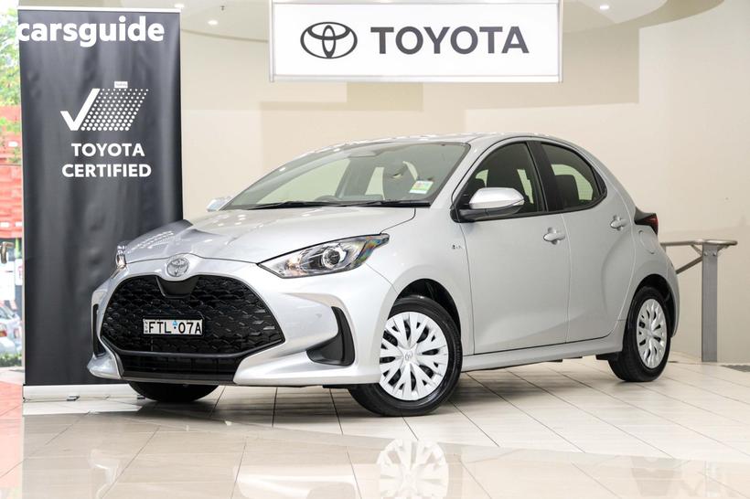 Silver 2025 Toyota Yaris Hatchback Ascent Sport Hybrid