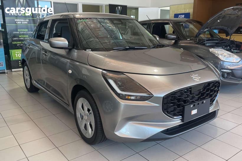 Silver 2026 Suzuki Swift Hatchback Hybrid Plus