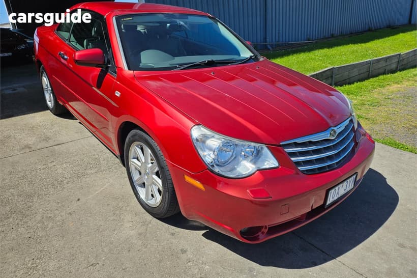 Red 2010 Chrysler Sebring Cabriolet Cabrio Limited