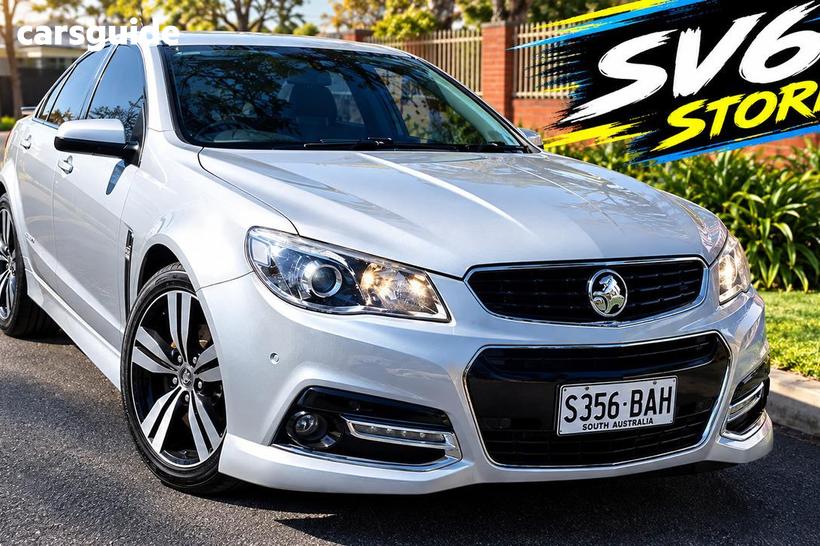 Silver 2014 Holden Commodore Sedan Sv6 Storm