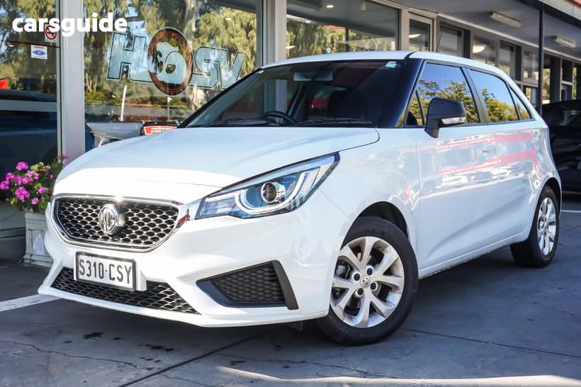 White 2022 MG MG3 Hatchback Core