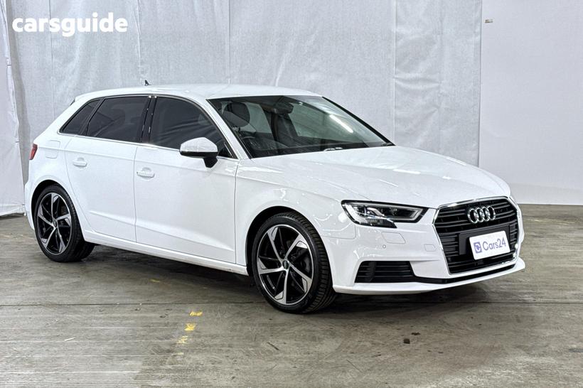 White 2019 Audi A3 Sportback 35 Tfsi Sprtbck (1.4 Tfsi Cod)