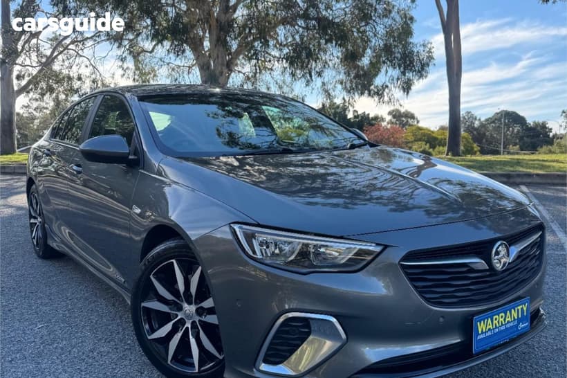 Grey 2018 Holden Commodore Liftback Rs
