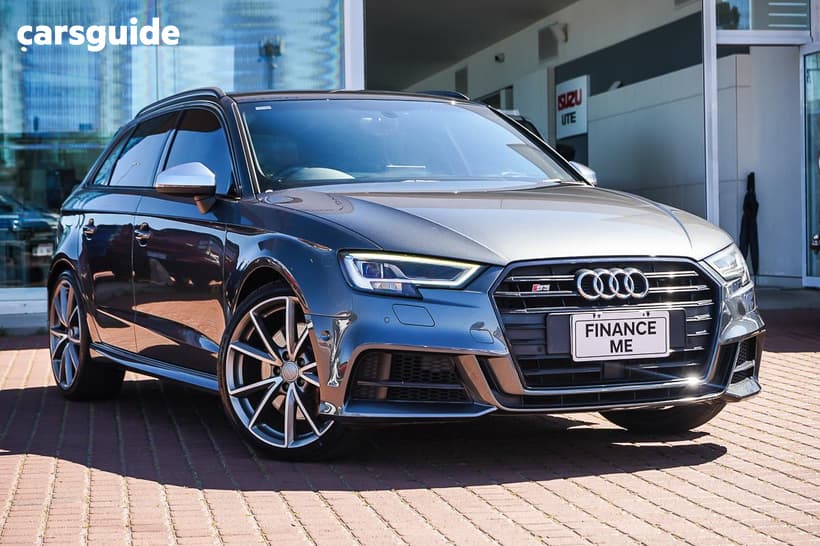 Grey 2017 Audi S3 Hatchback Sportback 2.0 Tfsi S Tronic