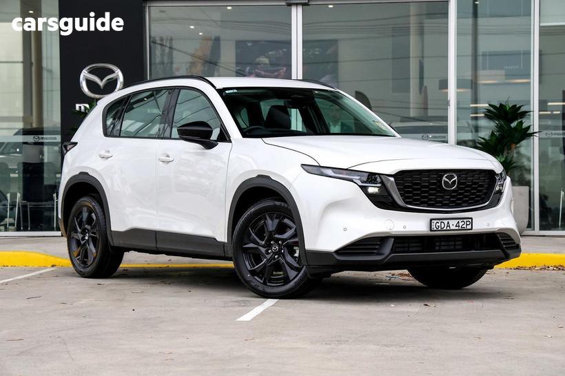 White 2026 Mazda CX-5 Wagon G25 Touring (Awd)