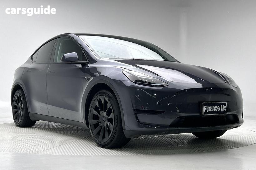 Grey 2023 Tesla Model Y Wagon Rear-Wheel Drive