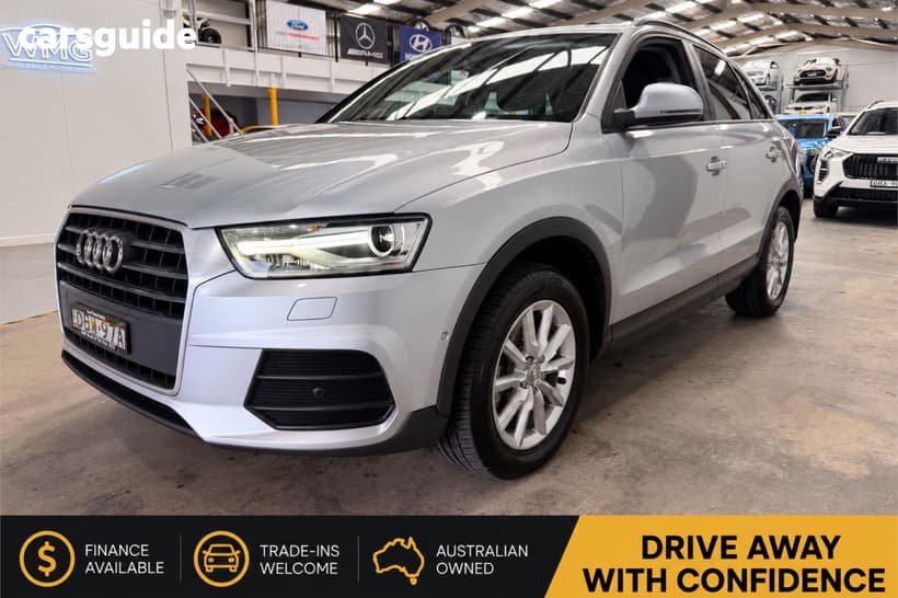 Silver 2016 Audi Q3 Wagon 1.4 Tfsi (110Kw)