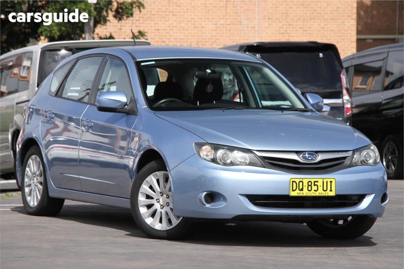 Blue 2010 Subaru Impreza Hatchback R (Awd)
