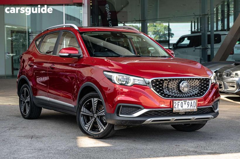 Red 2021 MG ZS EV Wagon Essence