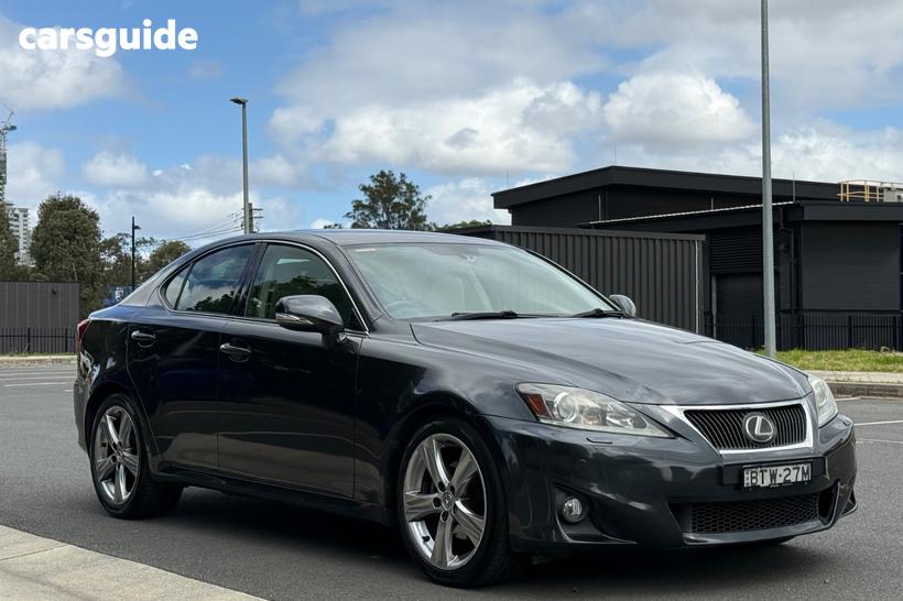 Grey 2010 Lexus IS250 Sedan Sports Luxury