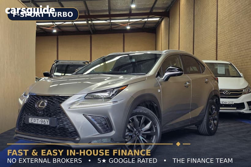 Silver 2021 Lexus NX SUV F-SPORT (FWD) AGZ10R