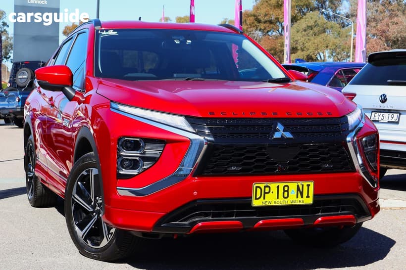 Red 2022 Mitsubishi Eclipse Cross Wagon Aspire Phev