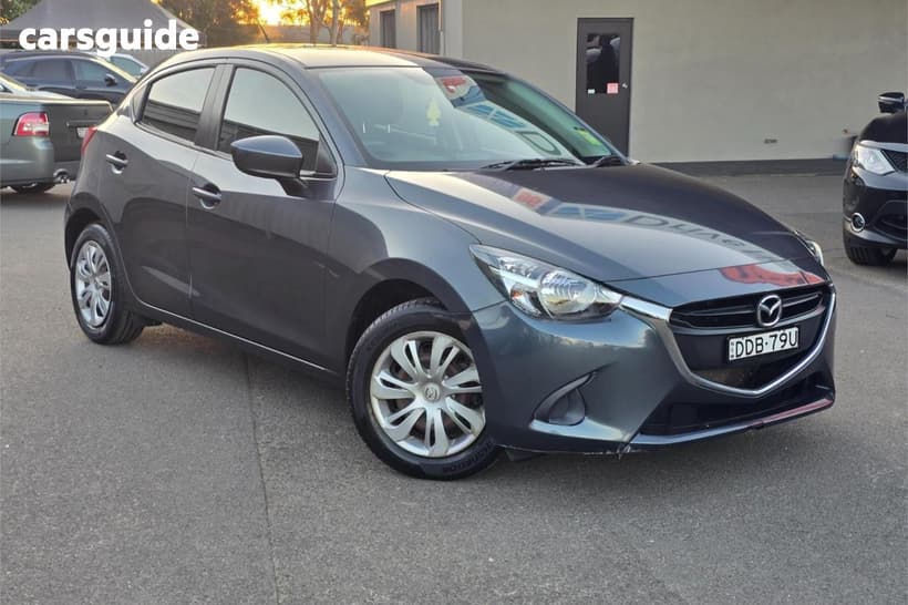 Grey 2016 Mazda 2 Hatchback Neo