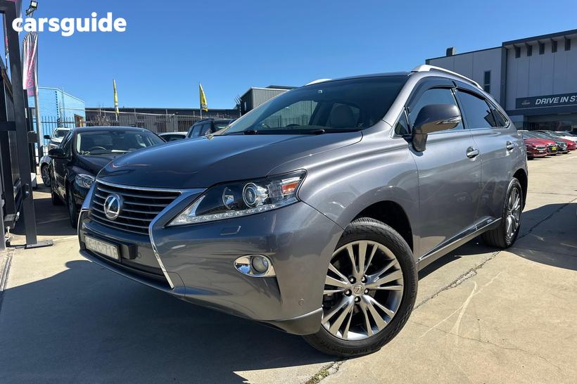 Grey 2012 Lexus RX450H Wagon Luxury
