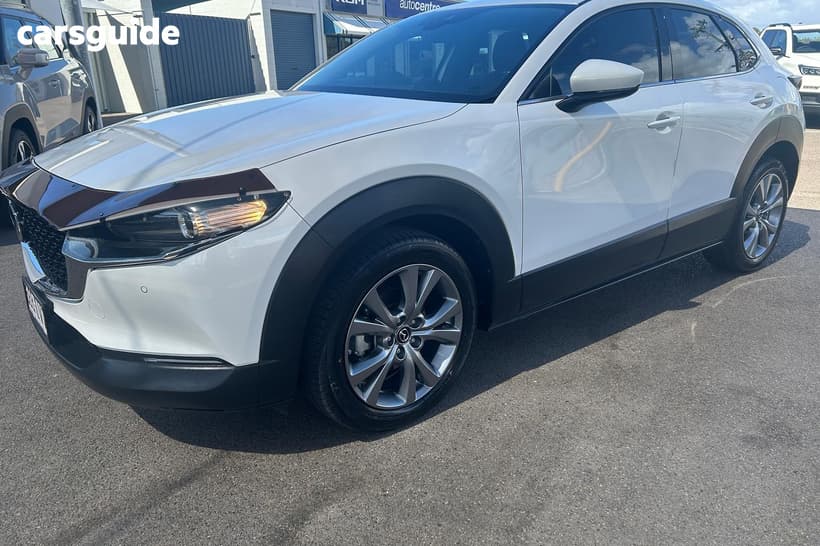 White 2023 Mazda CX-30 Wagon G20 Touring (Fwd)