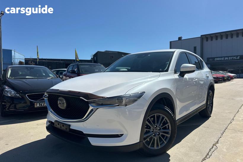 White 2020 Mazda CX-5 Wagon Maxx Sport (4X4)