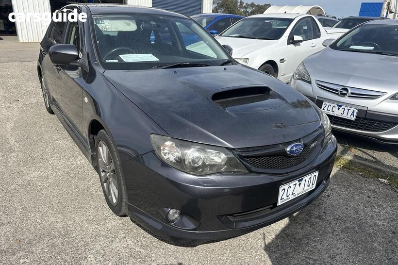 Black 2010 Subaru Impreza Hatchback Wrx (Awd)