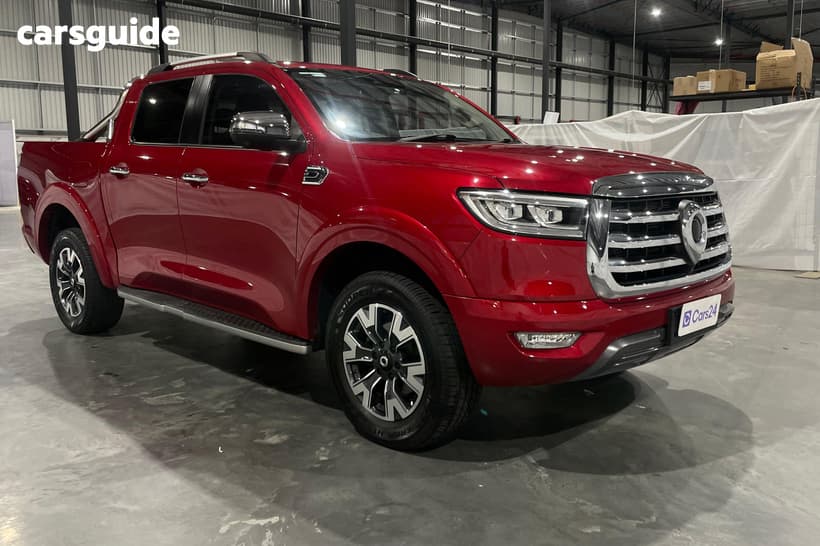 Red 2022 GWM UTE Dual Cab Utility Cannon-X (4X4)
