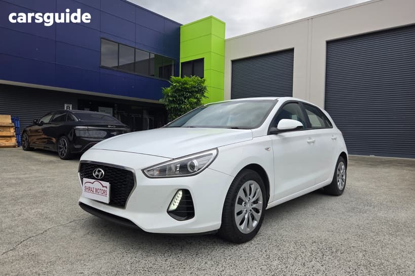 White 2018 Hyundai I30 Hatchback Go