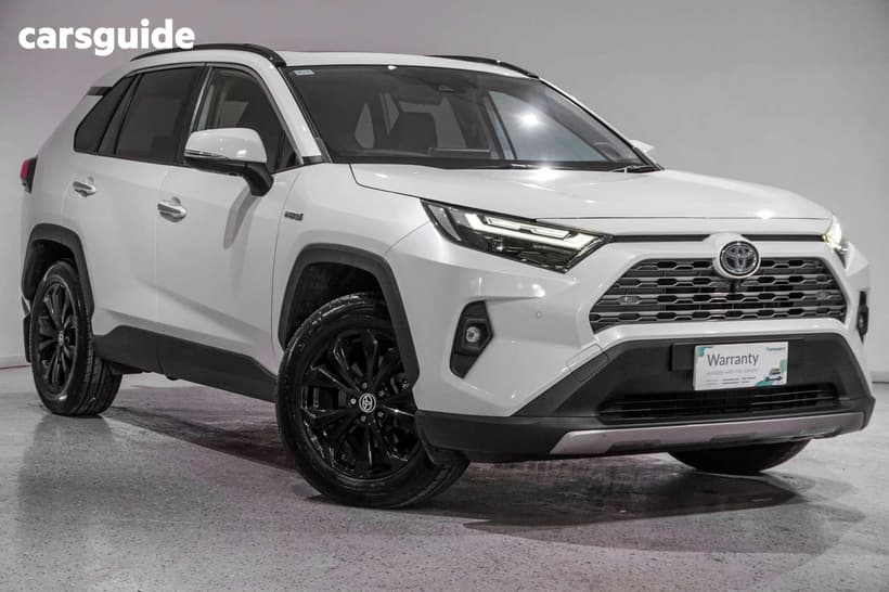 White 2022 Toyota RAV4 Wagon Cruiser (Awd) Hybrid