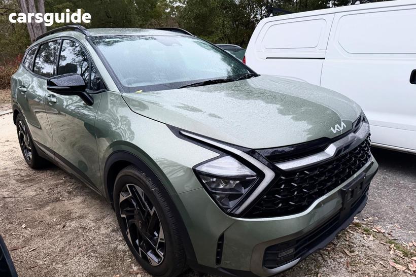 Green 2023 Kia Sportage Wagon Sx+ (Awd)