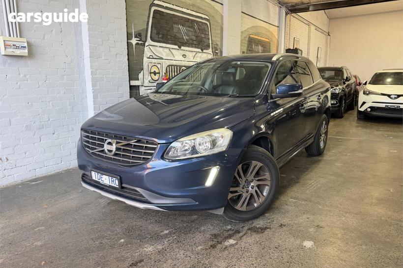 Blue 2014 Volvo XC60 Wagon D4 Kinetic