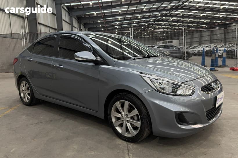Silver 2018 Hyundai Accent Sedan SPORT F