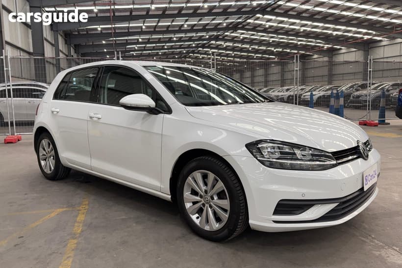 White 2020 Volkswagen Golf Hatchback 110 Tsi Trendline