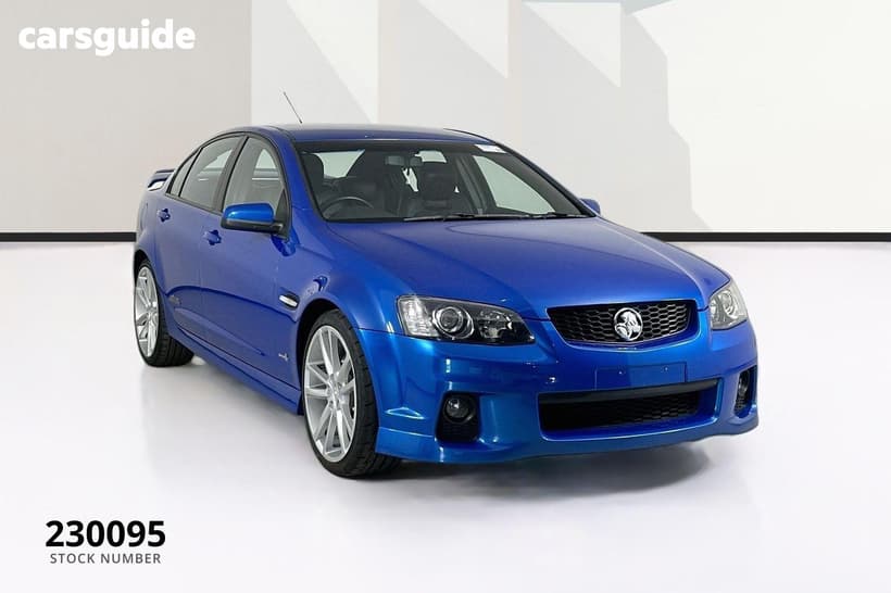 Blue 2011 Holden Commodore Sedan Ss-V