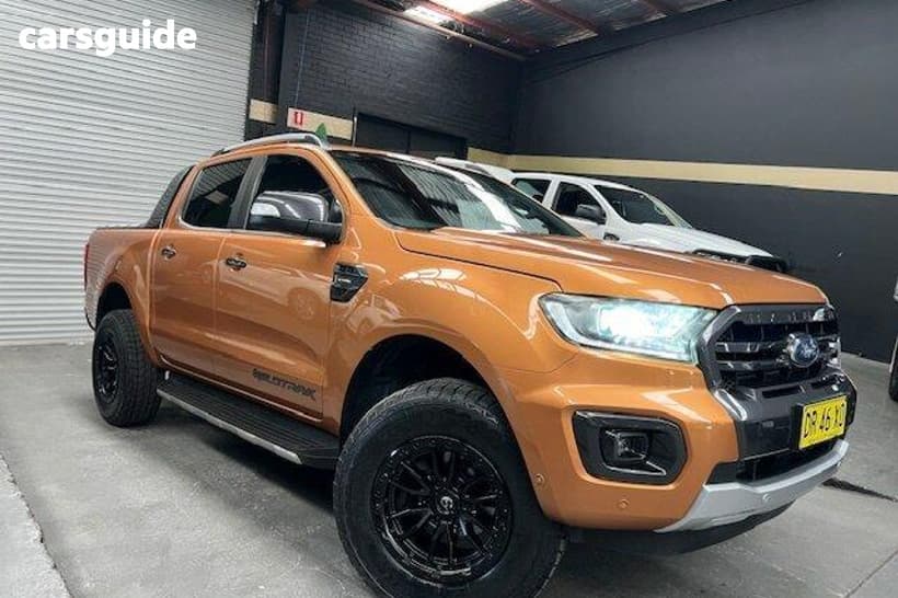 Gold 2020 Ford Ranger Double Cab Pick Up Wildtrak 2.0 (4X4)