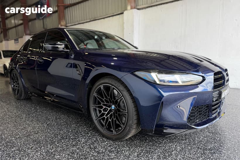 Blue 2025 BMW M3 Sedan Competition M Xdrive