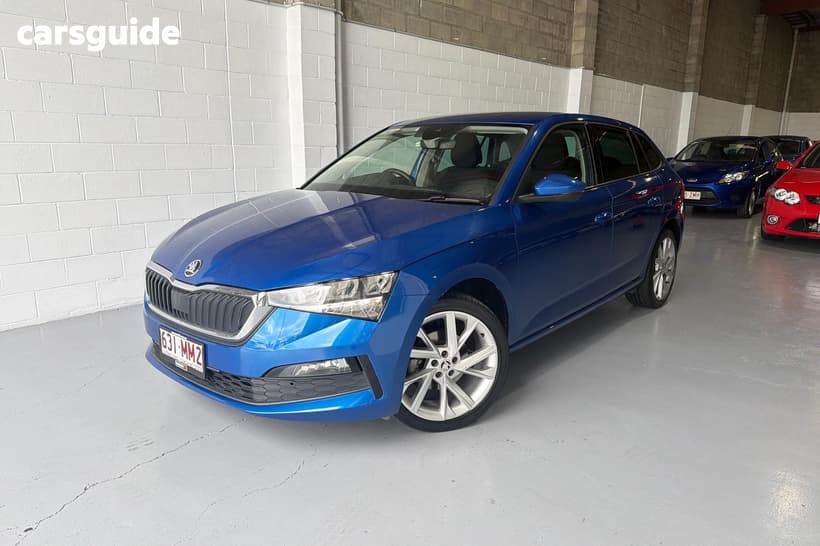 Blue 2021 Skoda Scala Hatchback 110 Tsi Ambition