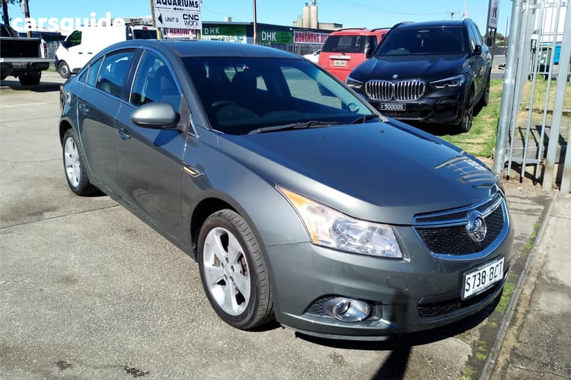 Grey 2014 Holden Cruze Sedan Equipe