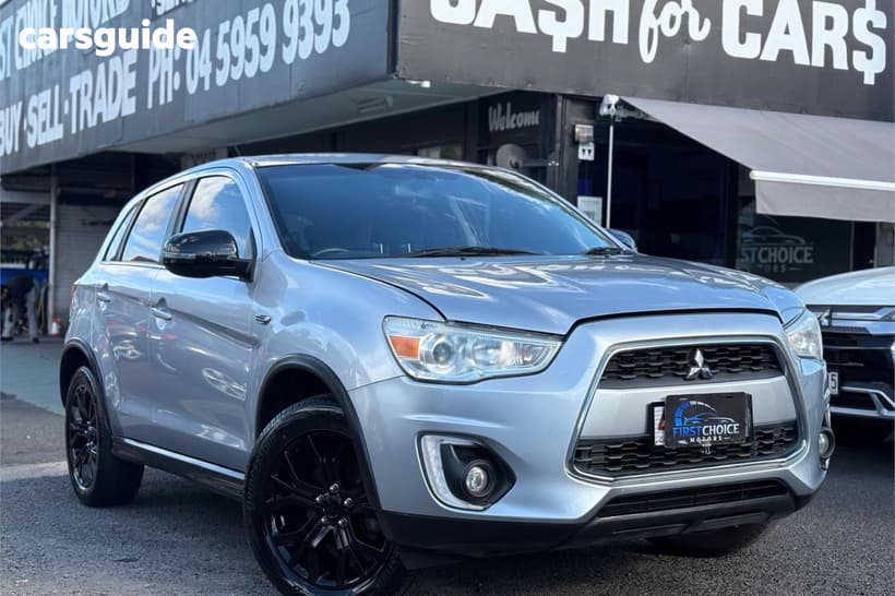 Silver 2016 Mitsubishi ASX Wagon Ls (2Wd)