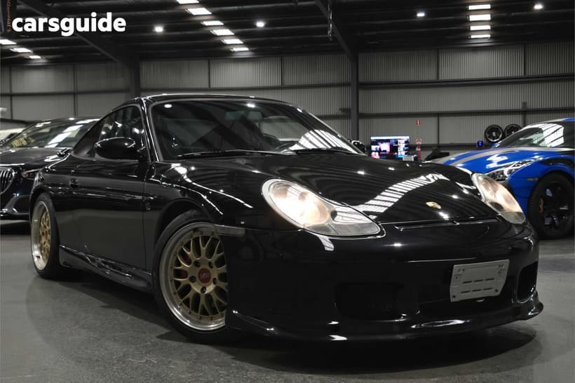 Black 2001 Porsche 911 Coupe Carrera