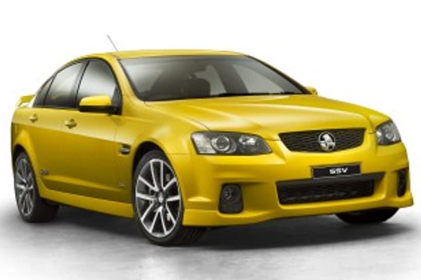 Red 2012 Holden Commodore Sedan Ss-V